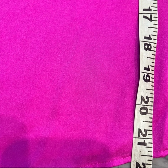 NWT 1. State Hot Pink Satin Tank Cami XS - Picture 5 of 6